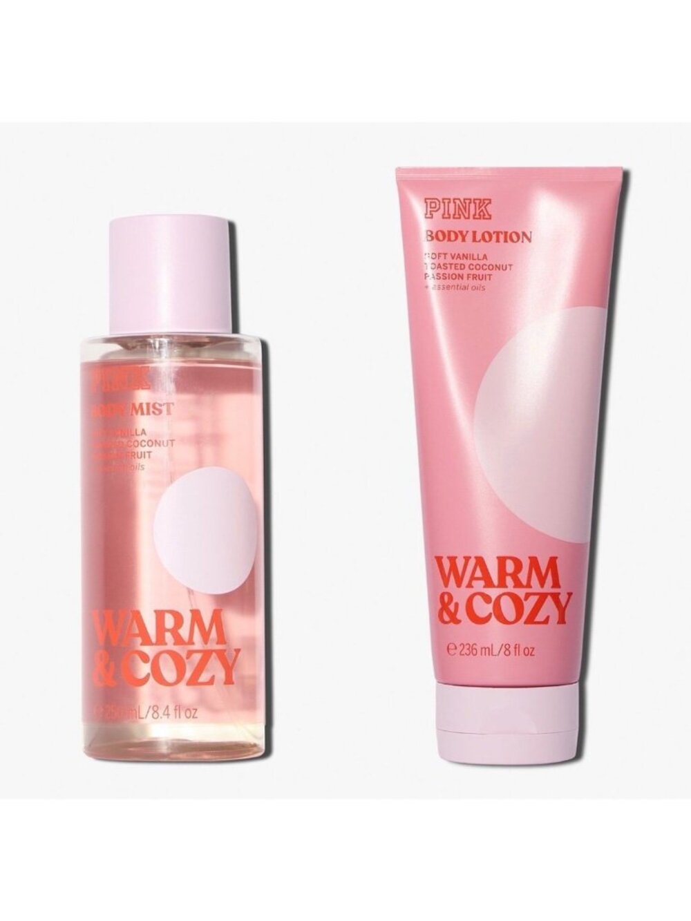 Victoria’s Secret  PINK warm and cozy mist and lotion